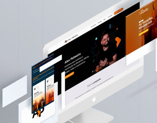 Branding, Ecossistema Digital e UX/CRO: Alex Palmeira, desenvolvido por Denisson Sousa.