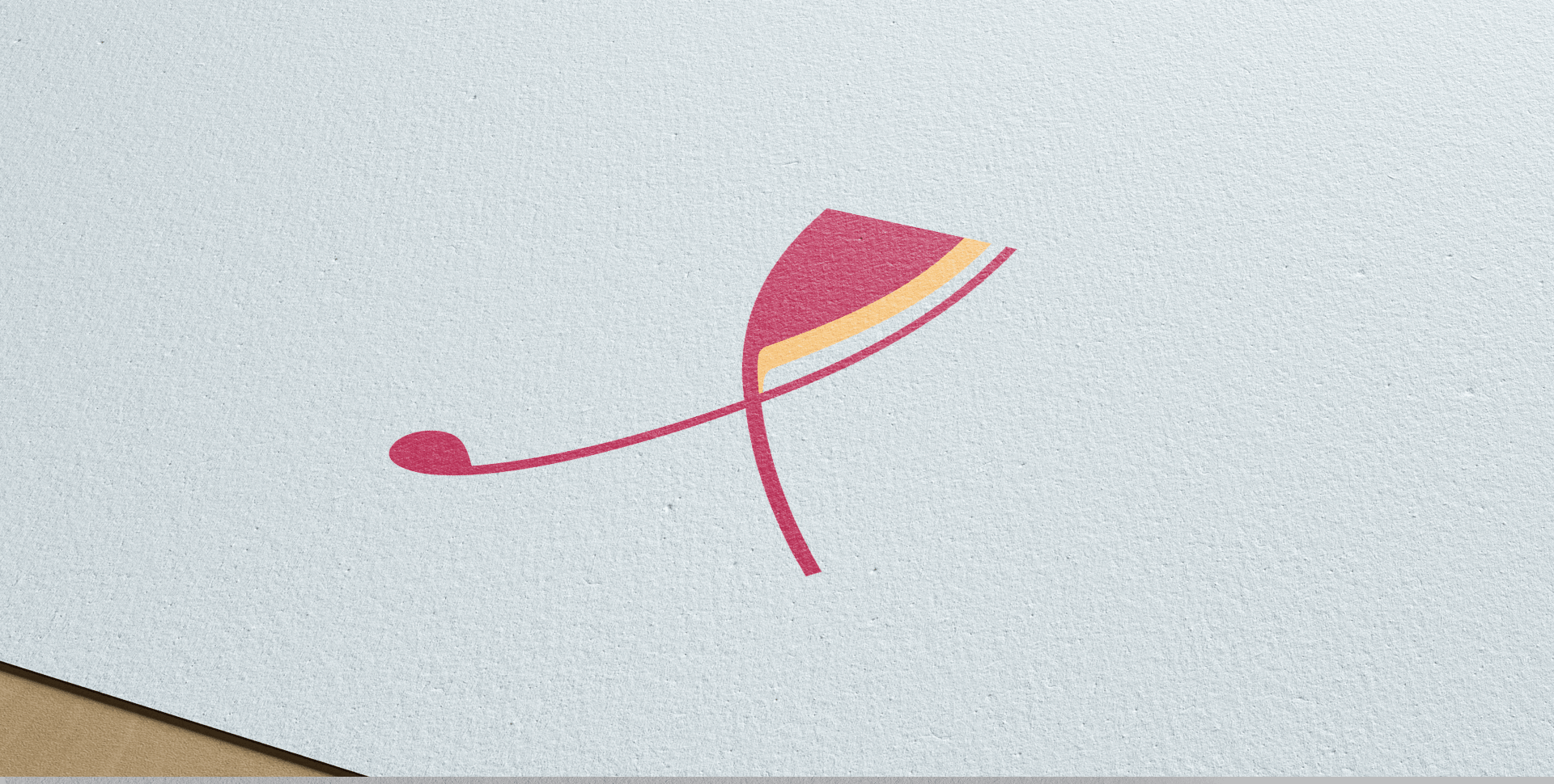 Logo do Restaurante Weinstube Ilustrado, desenvolvido por Denisson Sousa.